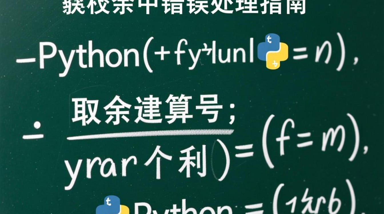 Python取余操作常见错误解析及解决方法-图2