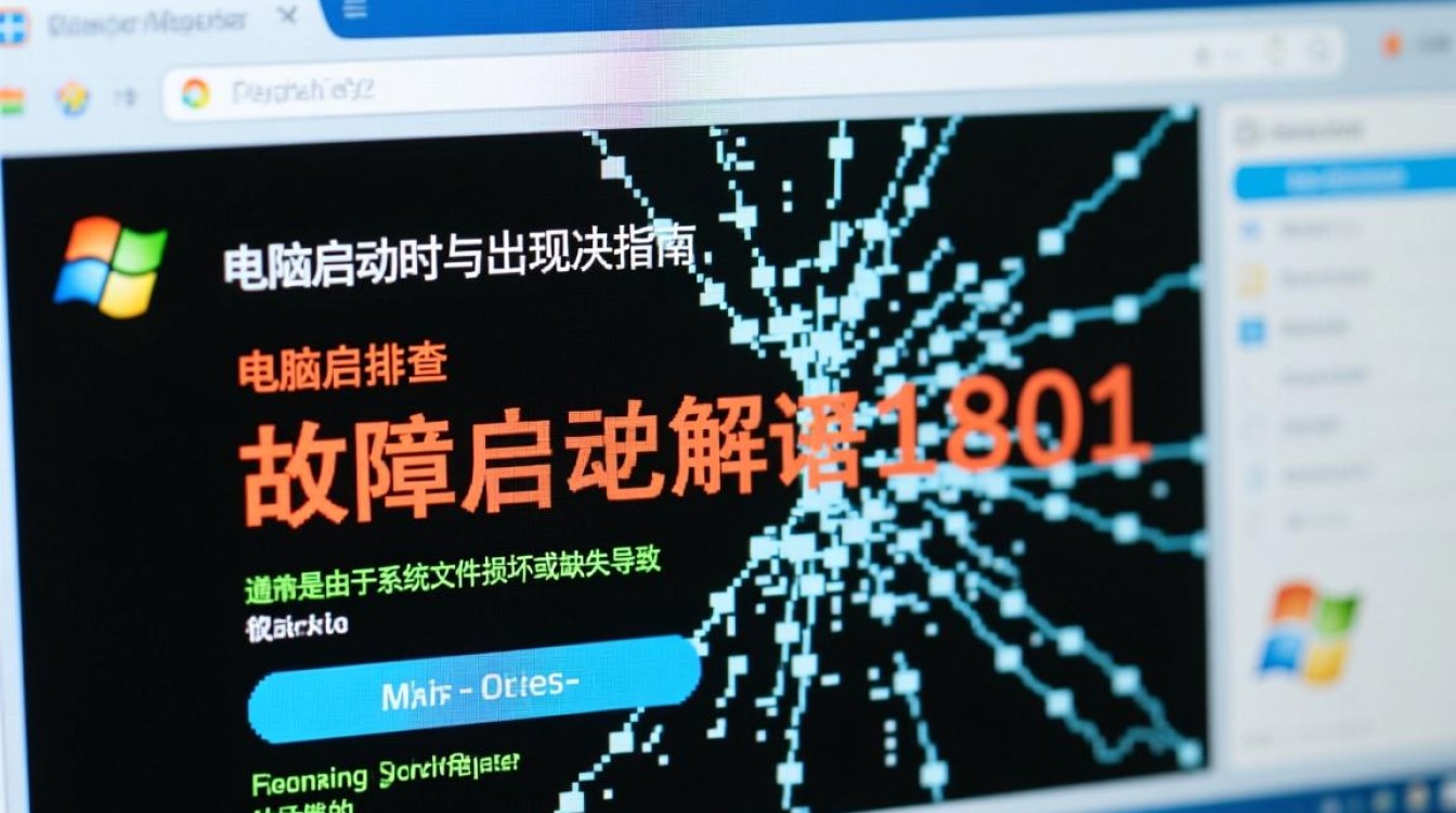 电脑启动报错1802,系统文件损坏排查指南-图1 电脑启动报错1802,系统文件损坏排查指南-图1