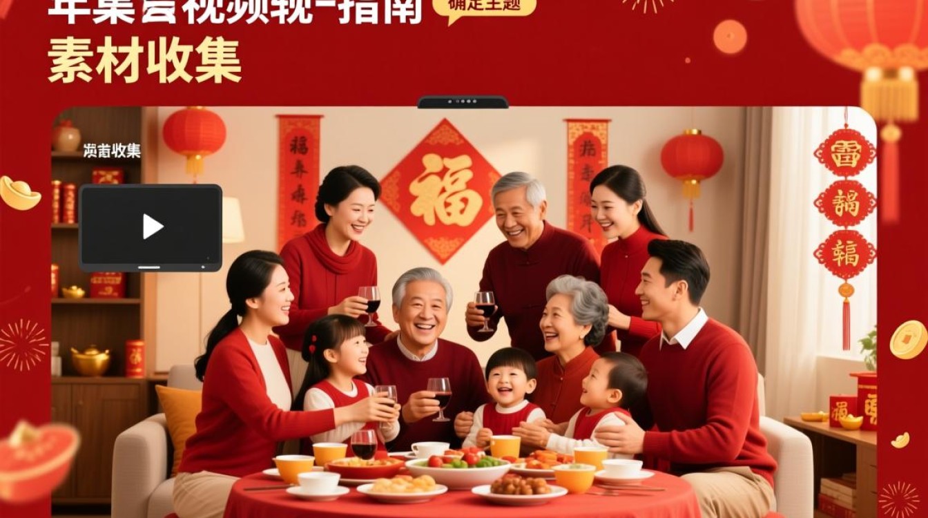 新春贺岁，拜年视频剪辑指南-图1
