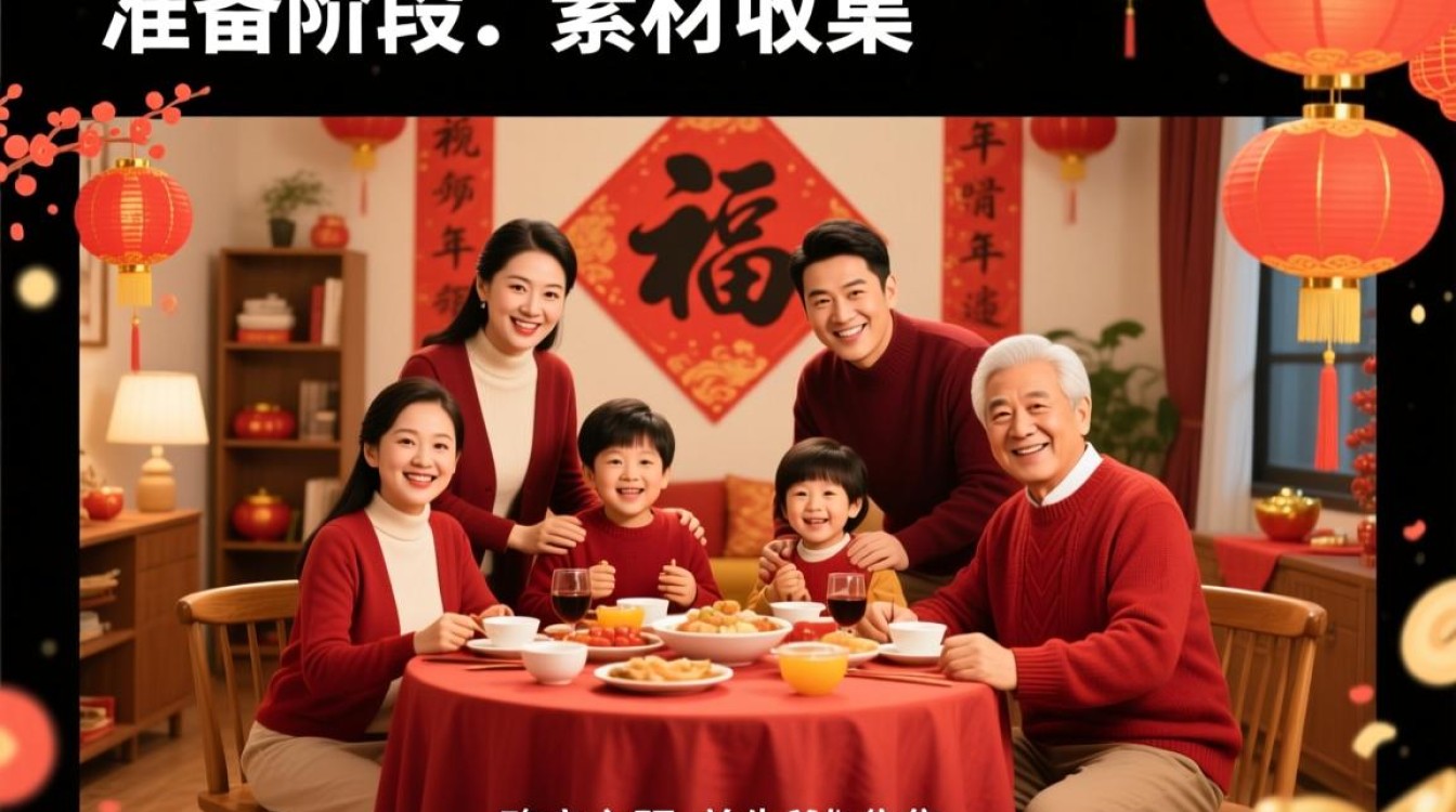 新春贺岁，拜年视频剪辑指南-图3