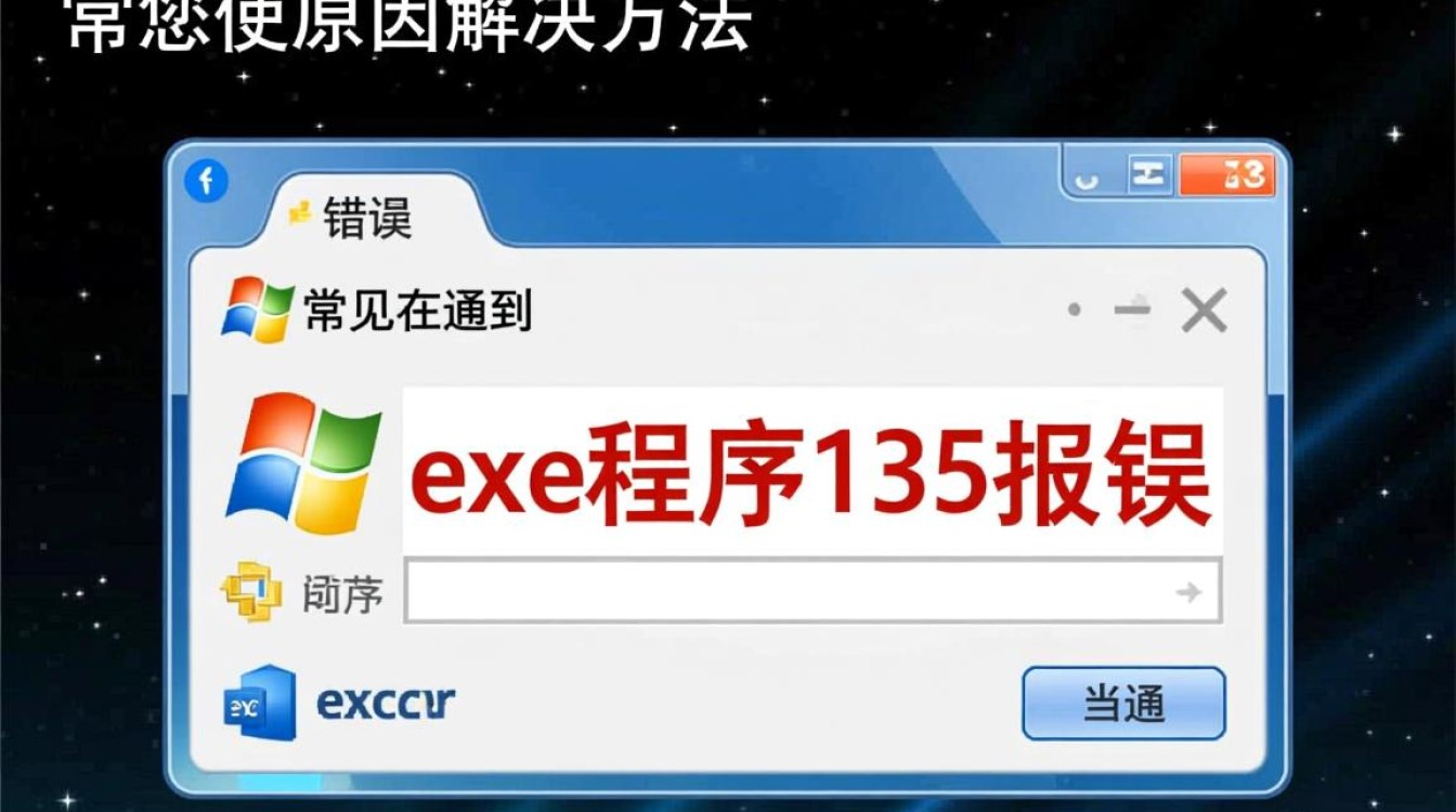 解决exe程序135错误，深度排查与修复指南-图2