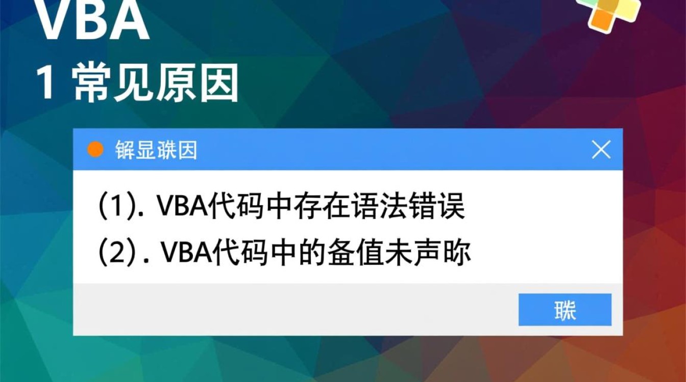 VBA代码执行中报错不显示解决方案-图2