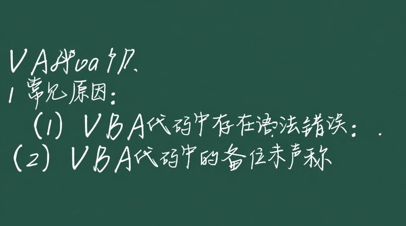VBA代码执行中报错不显示解决方案-图1