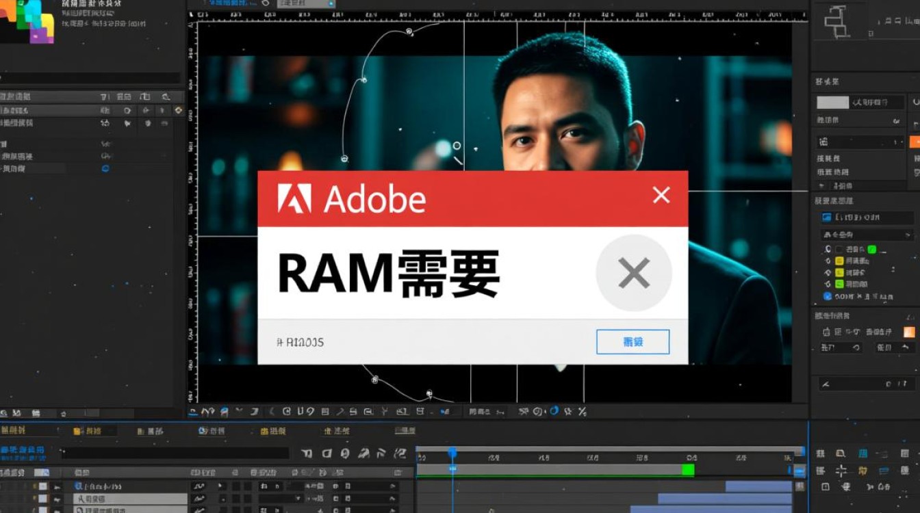 AE软件报错，RAM资源不足，如何解决？-图1