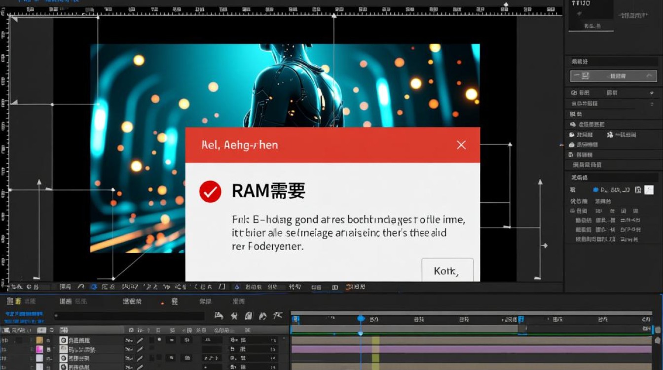 AE软件报错，RAM资源不足，如何解决？-图2