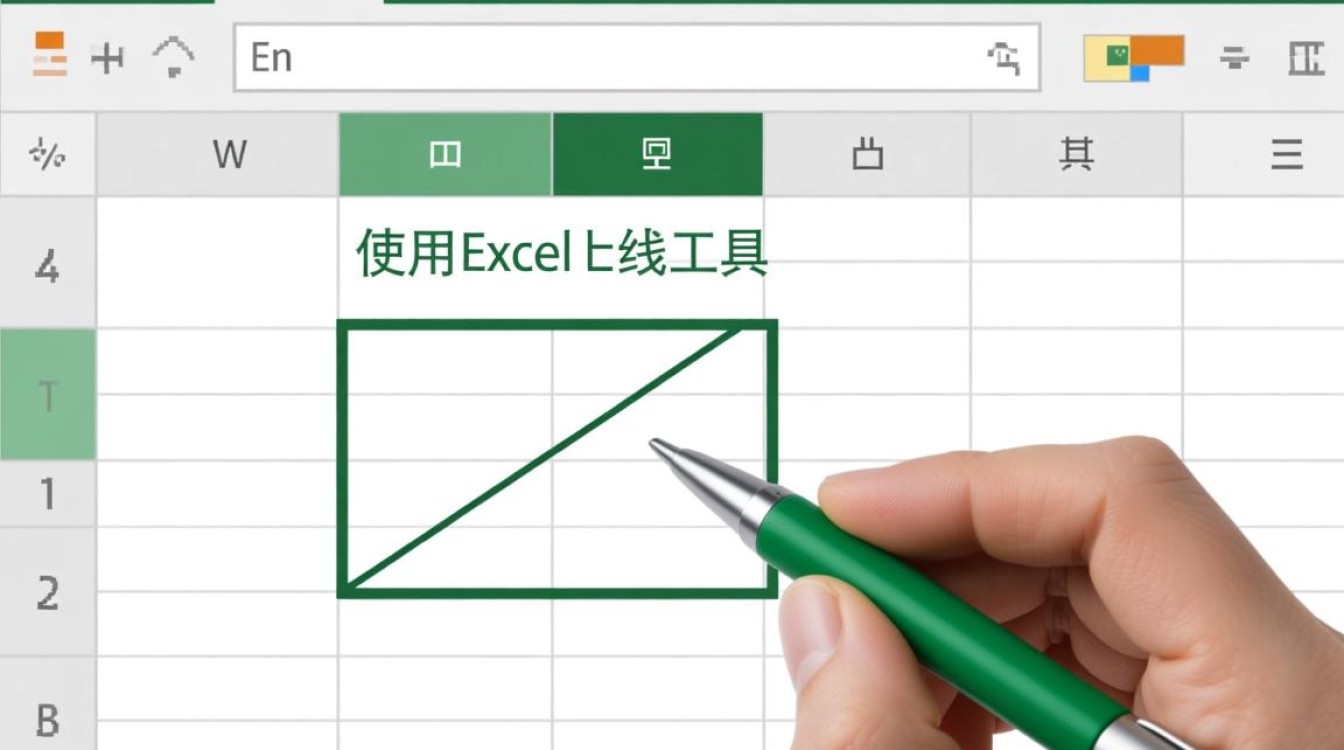 Excel表格斜线添加教程-图2 Excel表格斜线添加教程-图2