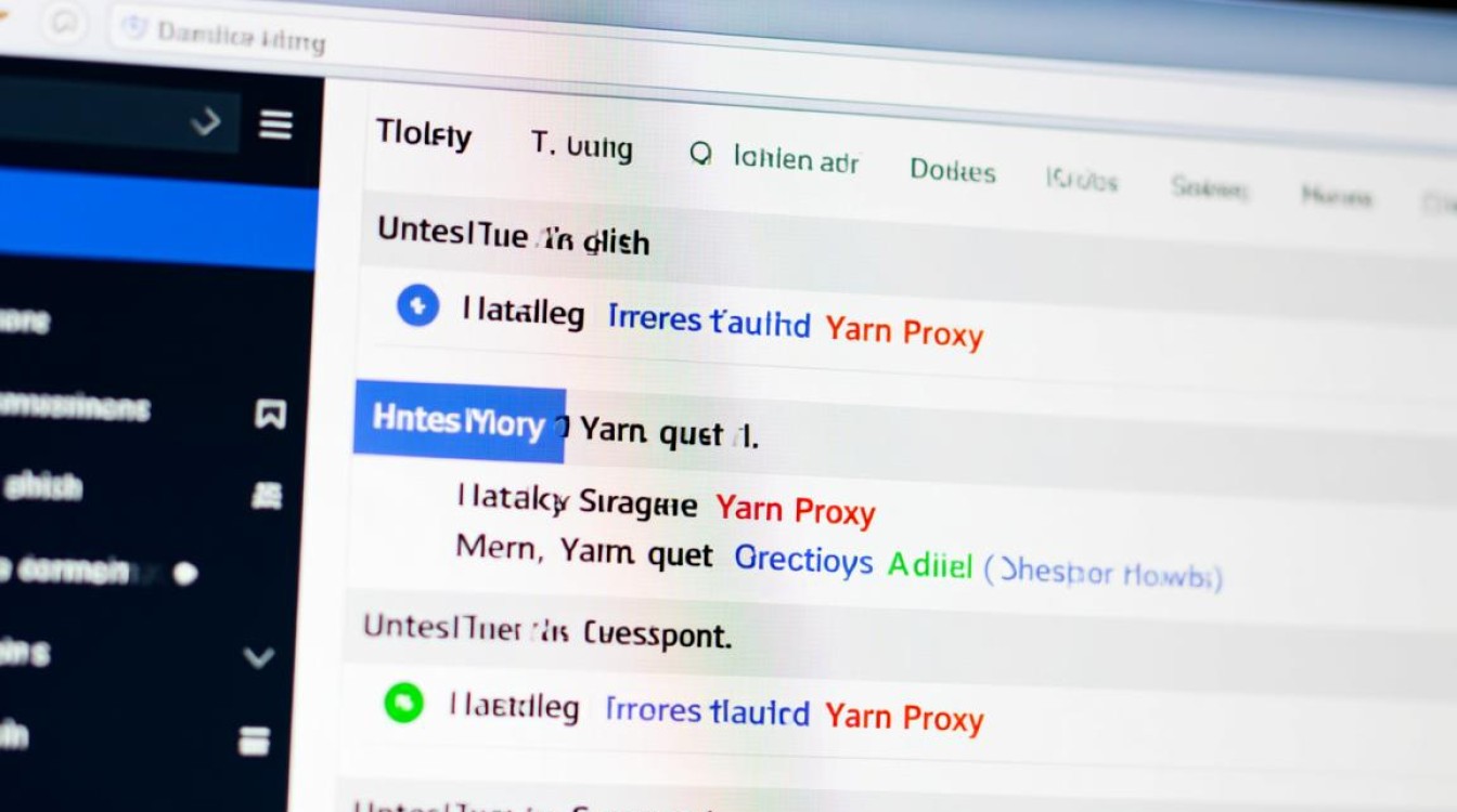 Yarn Proxy安装错误排查指南-图2