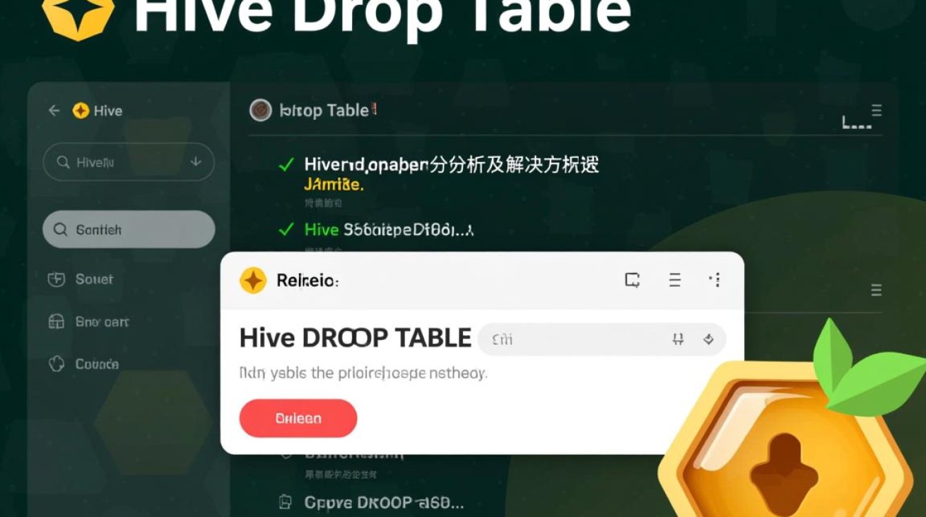Hive中删除表操作失败错误处理指南-图2