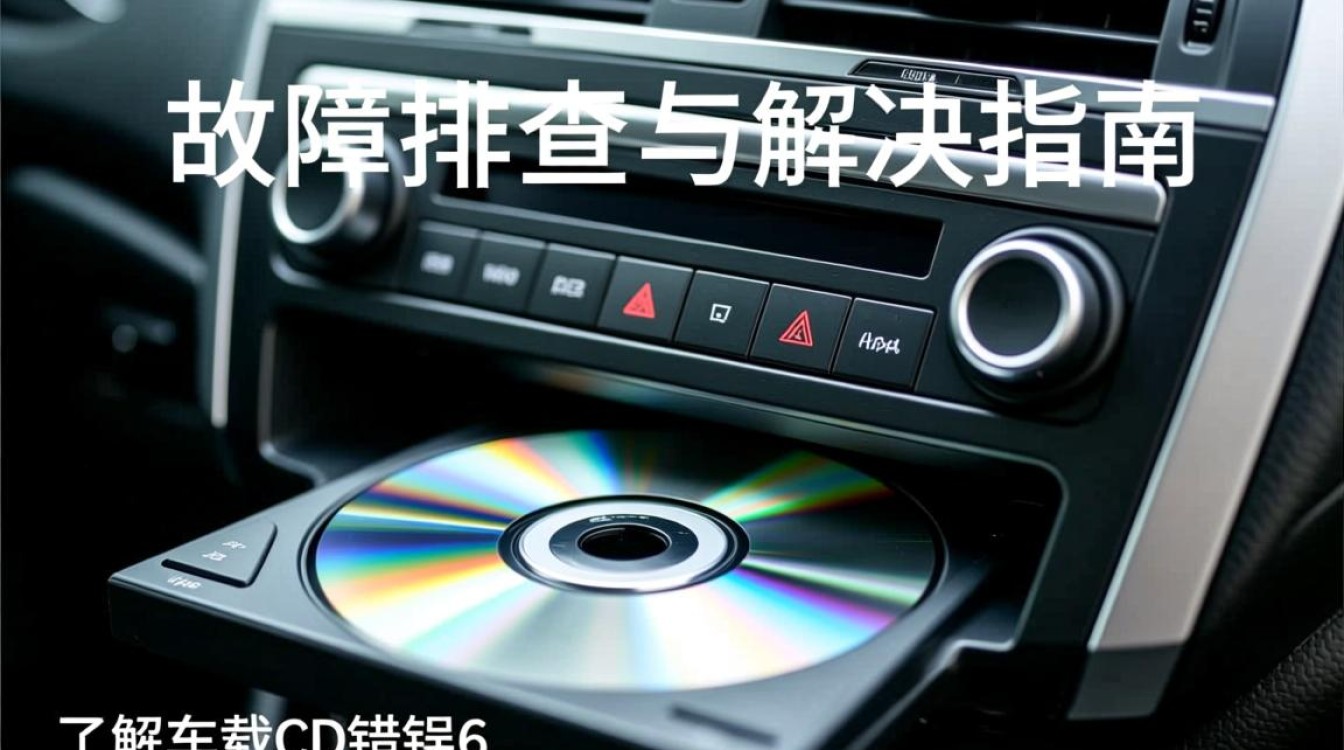 车载CD播放器错误代码6故障排查指南-图2
