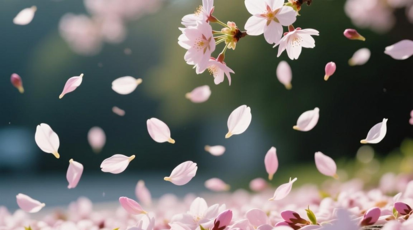 花瓣飘落瞬间，视频剪辑技巧解析-图1