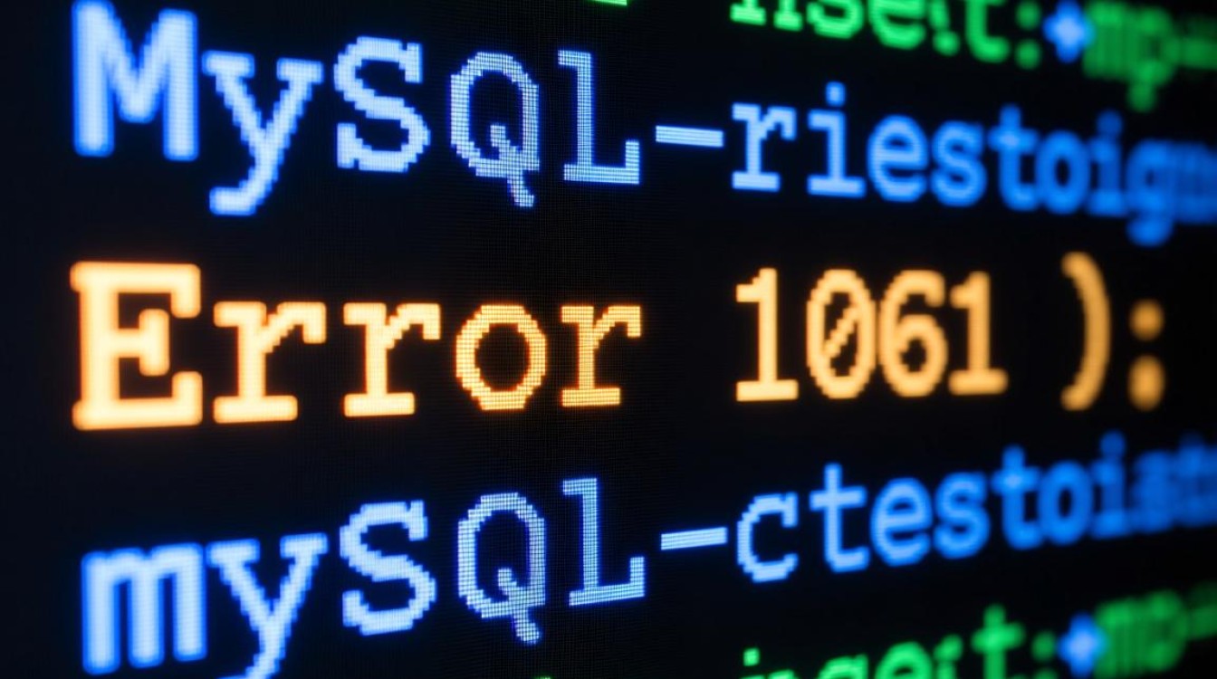 MySQL错误1061，表定义问题解析-图1