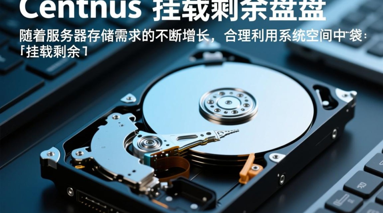CentOS系统下如何挂载未使用磁盘空间-图1