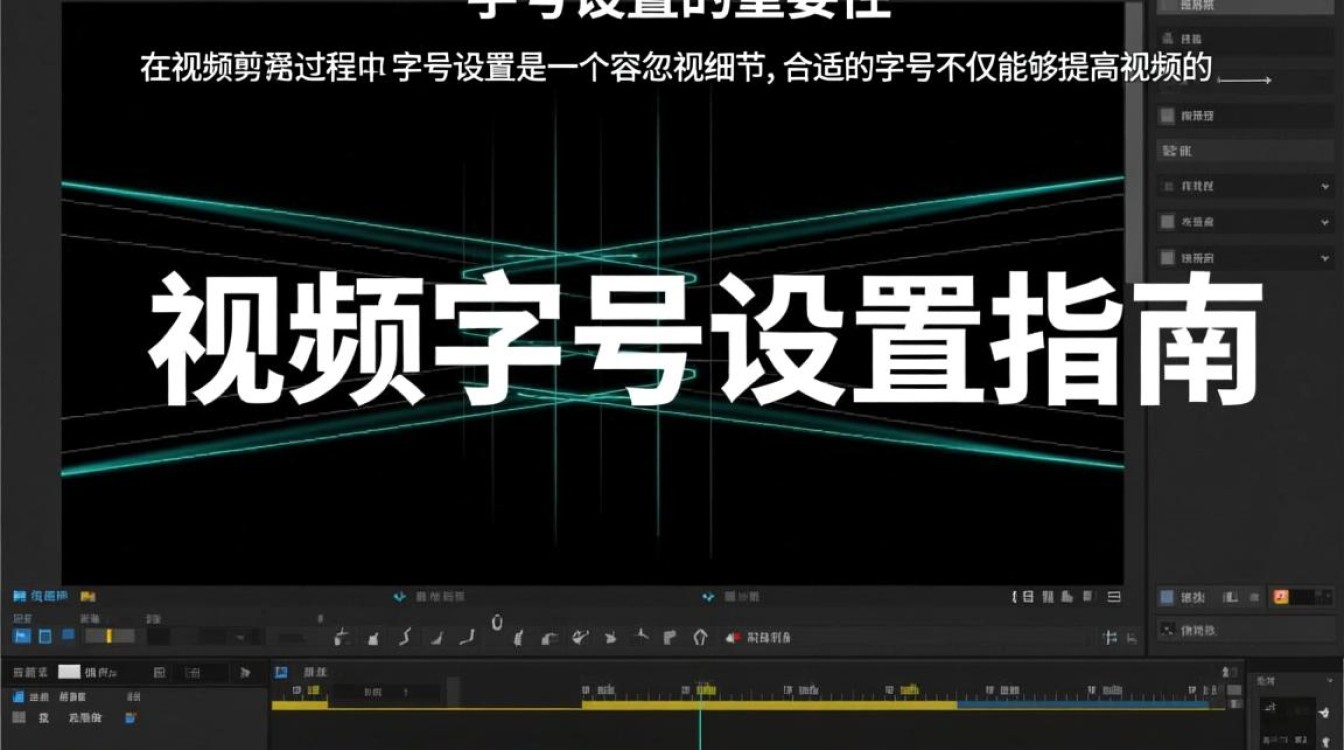视频剪辑字号调整技巧指南-图3 视频剪辑字号调整技巧指南-图3