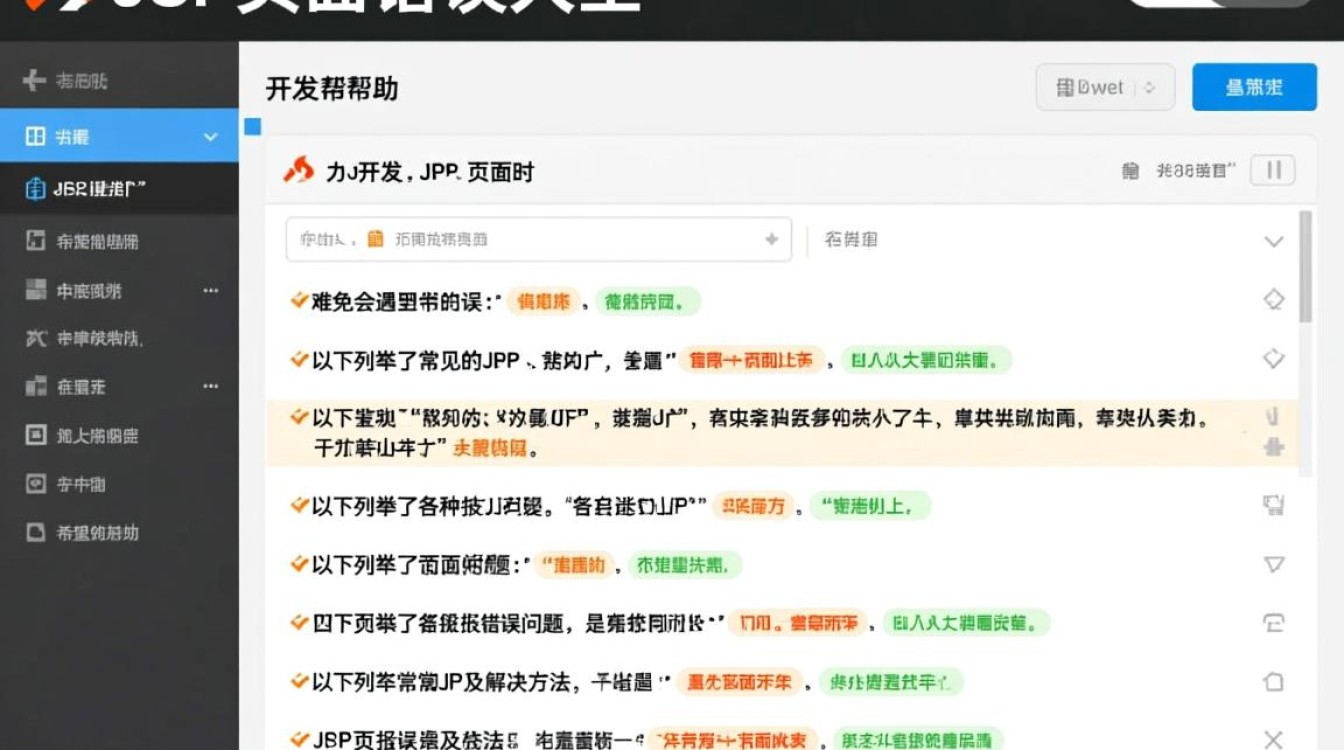 JSP页面常见错误解析手册-图1