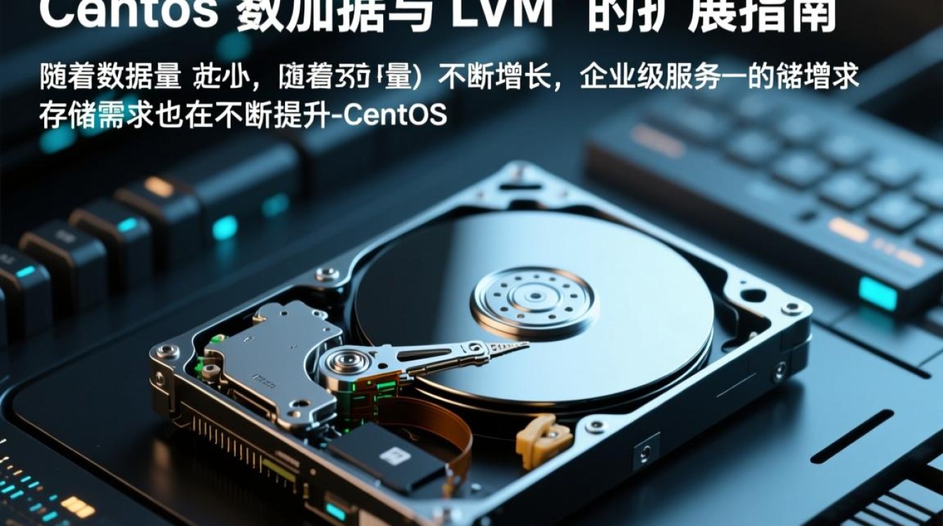 CentOS系统下使用LVM扩展硬盘空间-图1