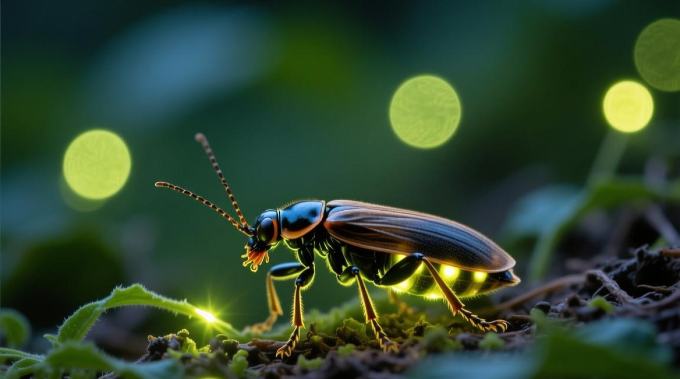 探索萤火虫的奥秘，自然之光下的生物奇观-图1