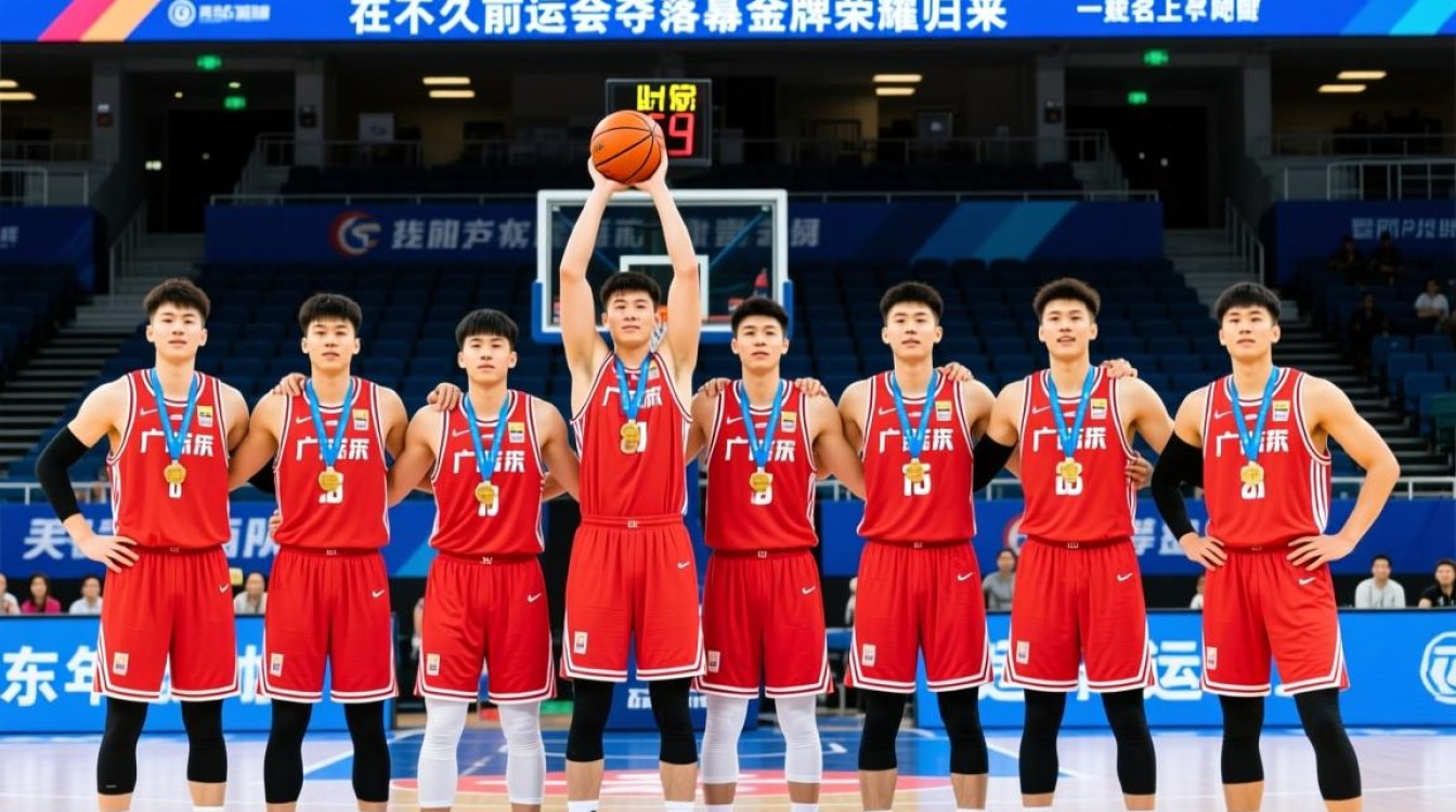 广东队勇夺全运会男篮金牌荣耀时刻-图3
