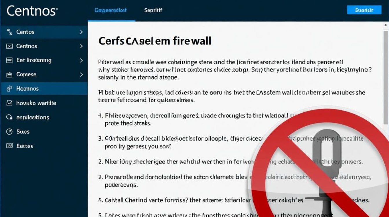 CentOS系统关闭防火墙教程-图1