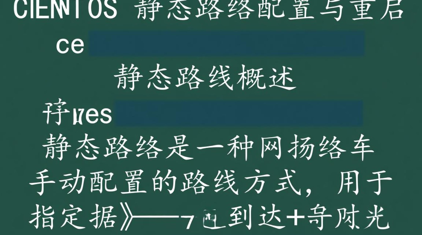 CentOS系统静态路由配置与重启方法详解-图3 CentOS系统静态路由配置与重启方法详解-图3