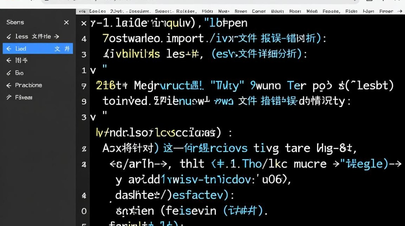 Less文件导入错误排查指南-图1