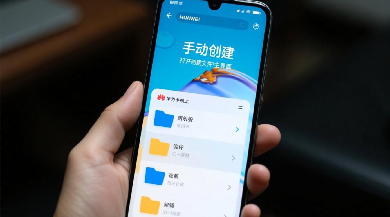 华为手机高效创建文件夹技巧-图3