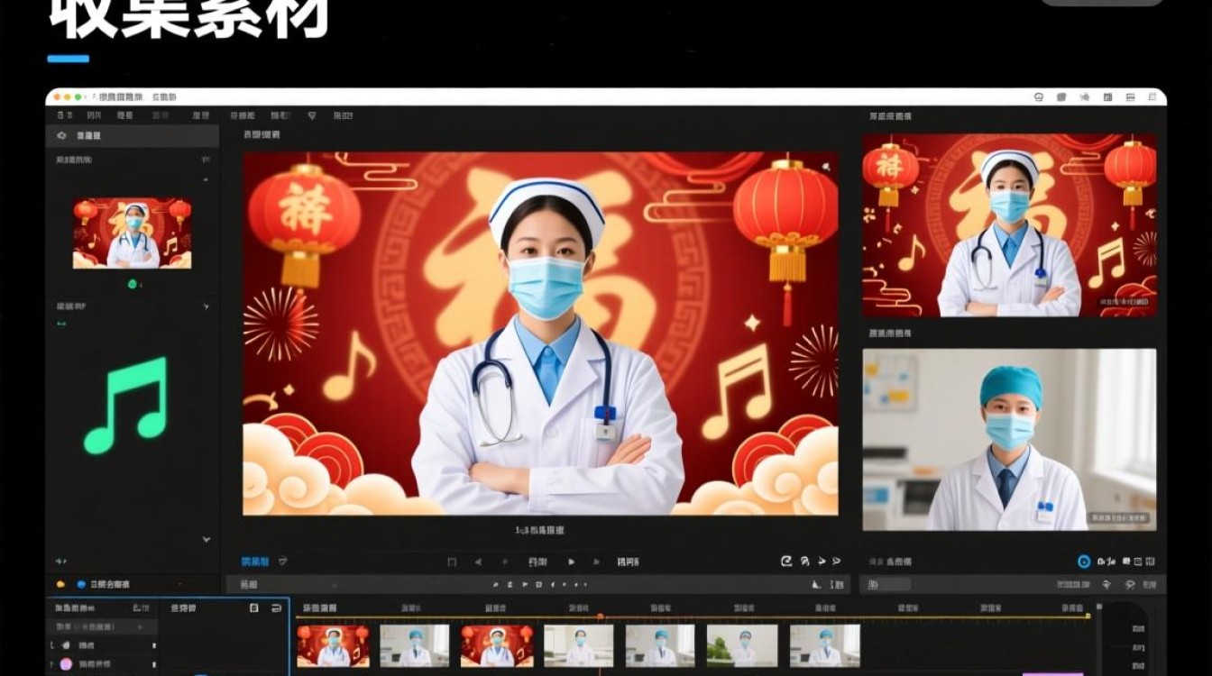 新春医护祝福视频剪辑技巧解析-图3