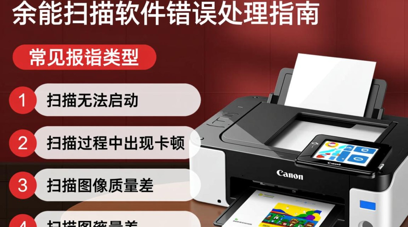 佳能扫描软件错误处理指南-图1