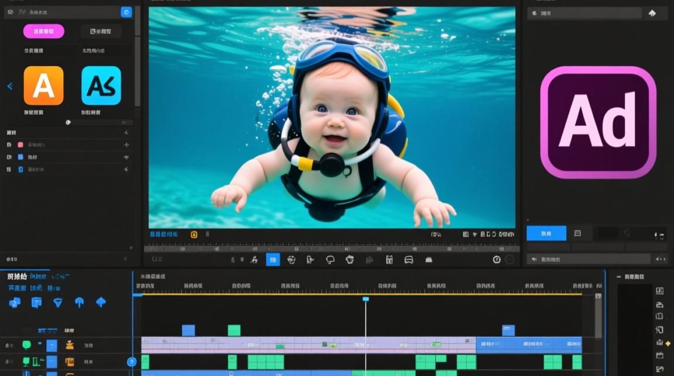 宝宝潜水萌趣视频剪辑技巧-图1
