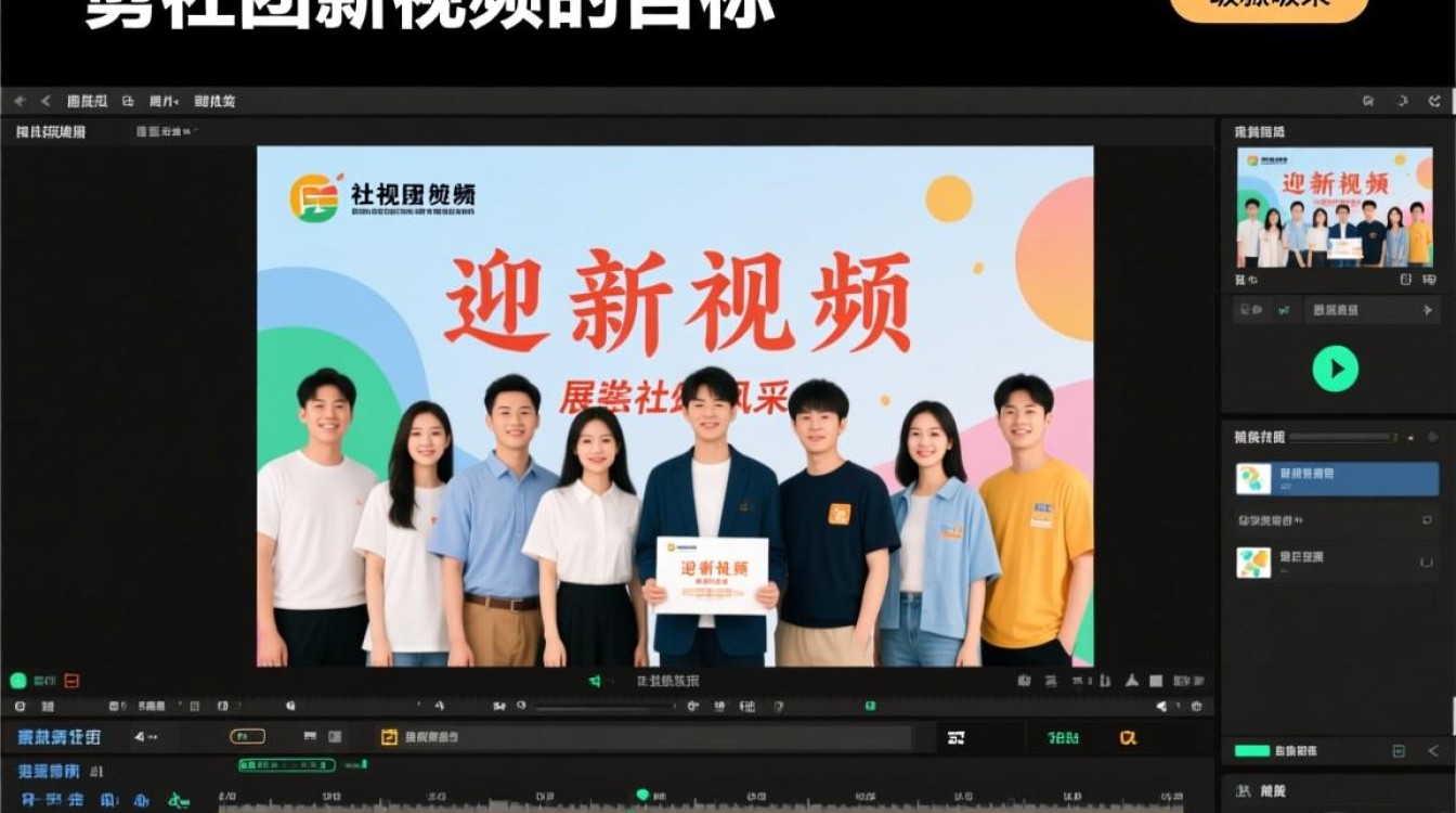 社团迎新视频剪辑攻略-图1