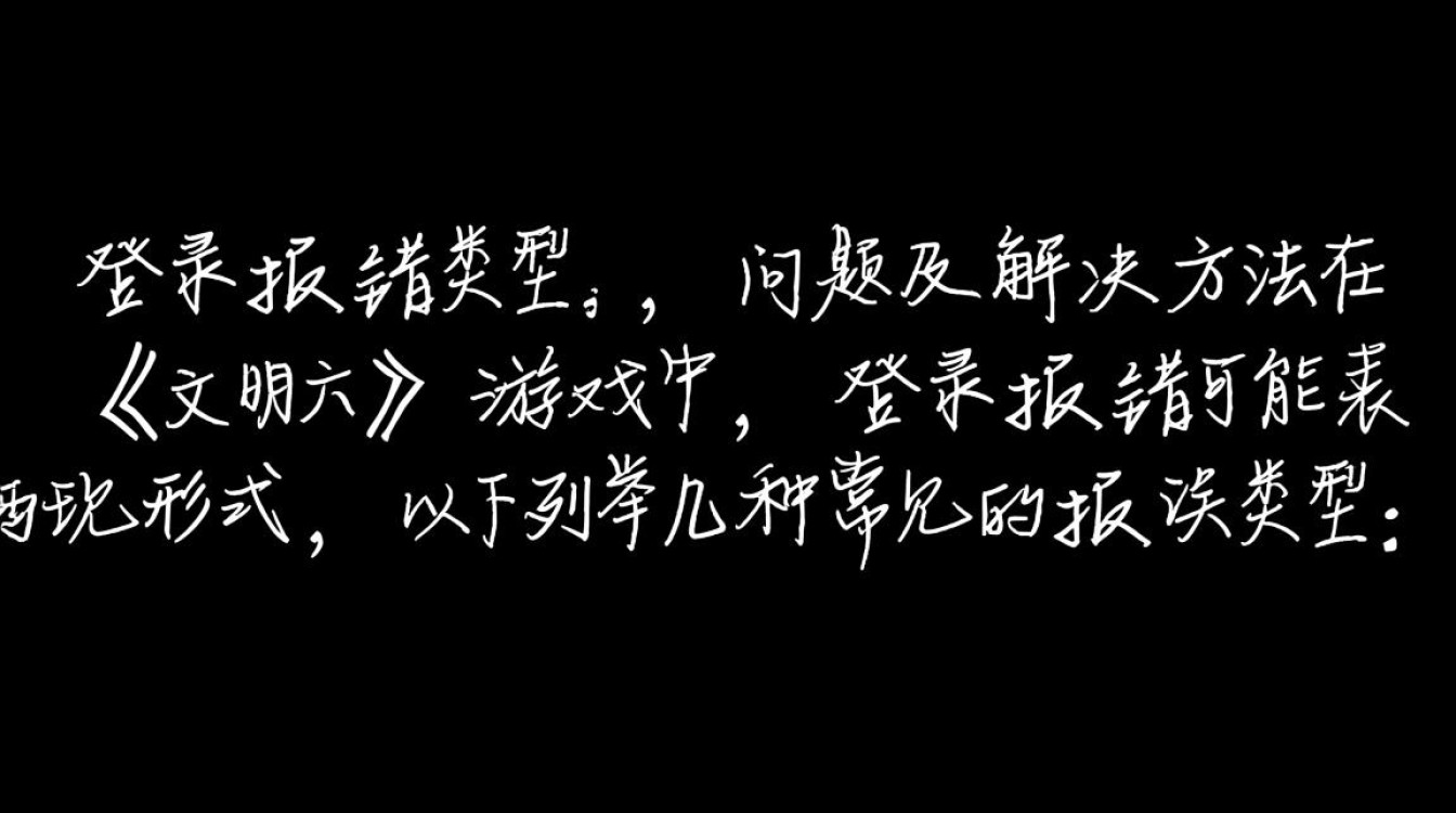 文明六登录故障紧急修复指南-图2 文明六登录故障紧急修复指南-图2