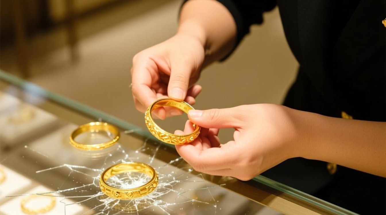 试戴金手镯引纠纷，顾客赔偿100元了结案-图3