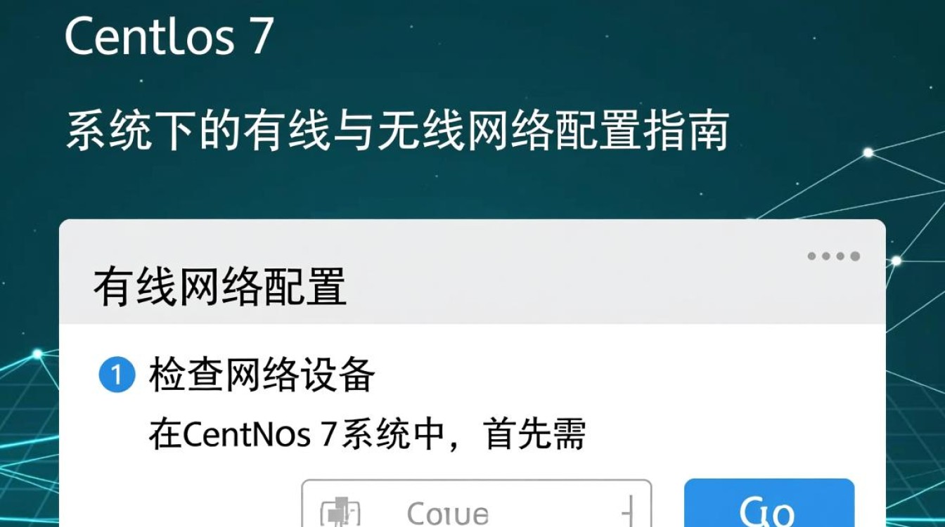 Centos 7 系统下有线与无线网络配置指南-图1
