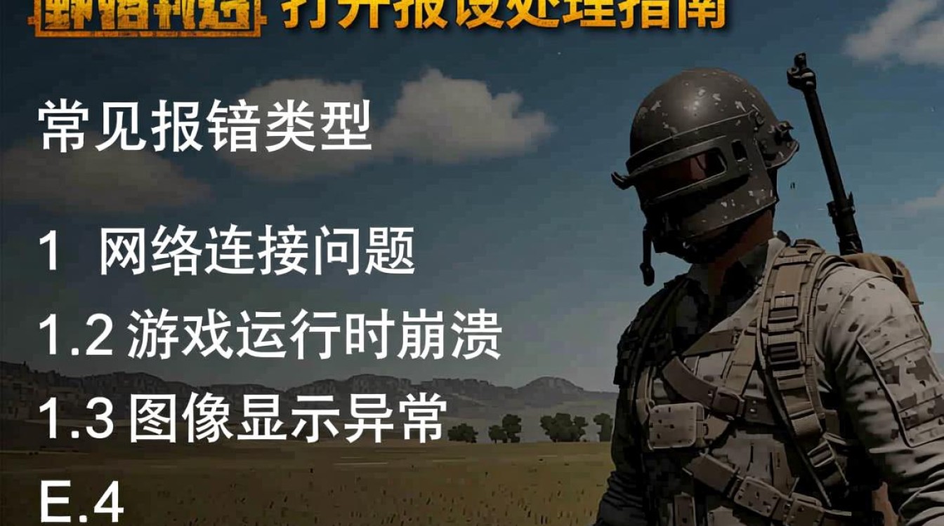 荒野行动开启报错，玩家体验受阻-图1