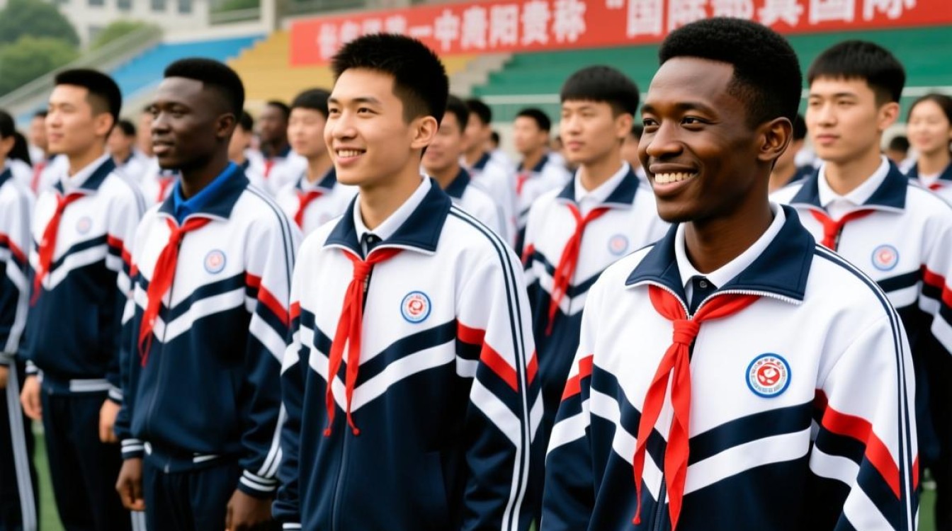 贵阳一中校服非洲风引关注-图3