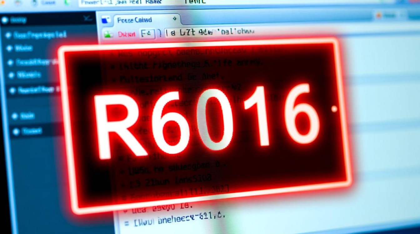 R6016错误代码解析与解决-图3