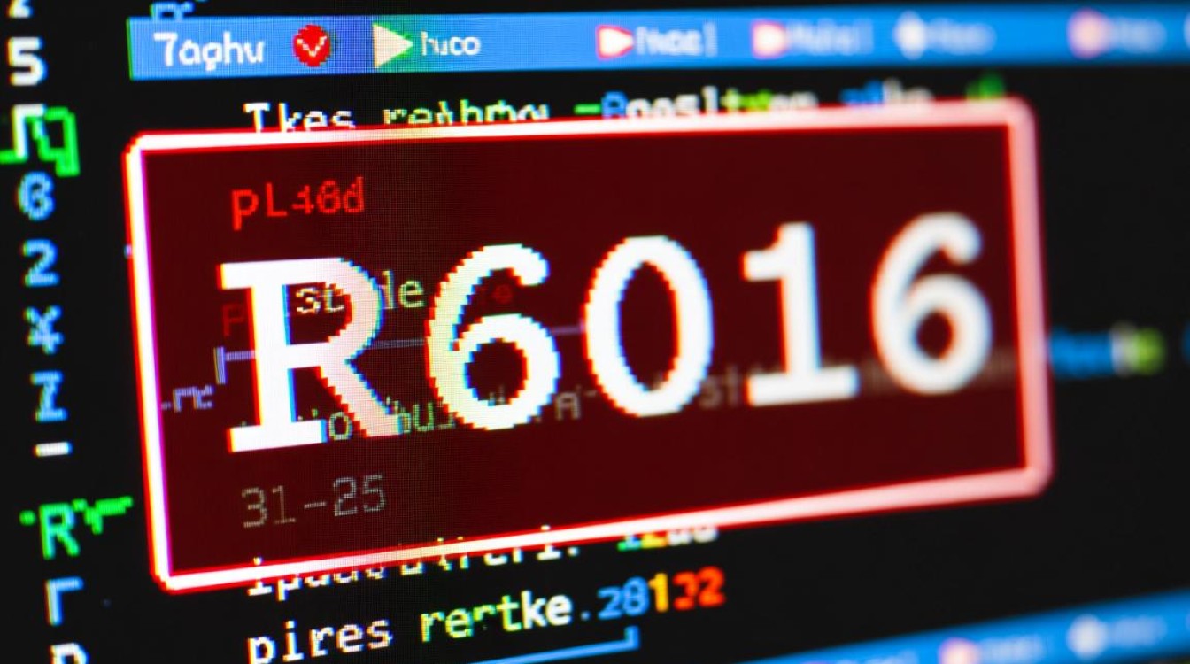 R6016错误代码解析与解决-图1