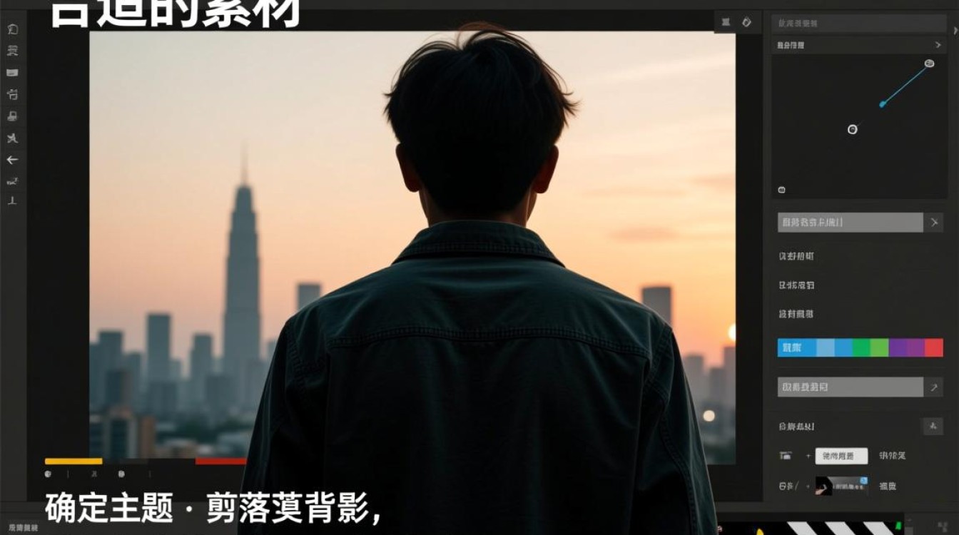 落寞背影视频剪辑技巧解析-图1