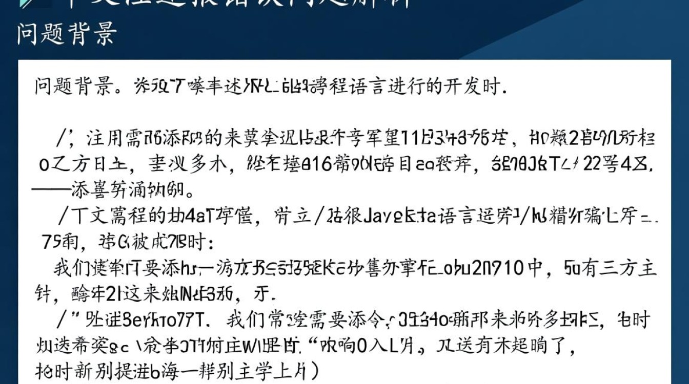 Java代码中文注释导致错误解析-图1