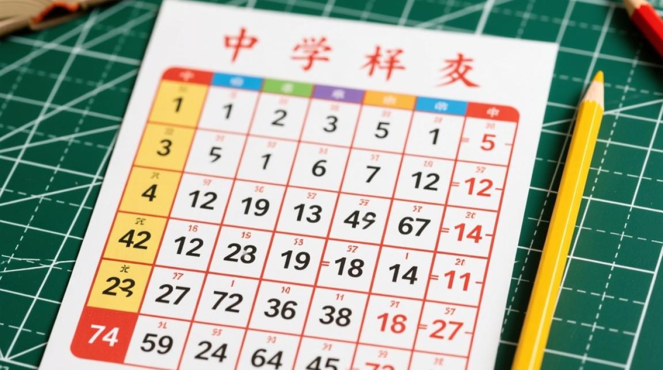 轻松学会，自制精美九九乘法表教程-图3