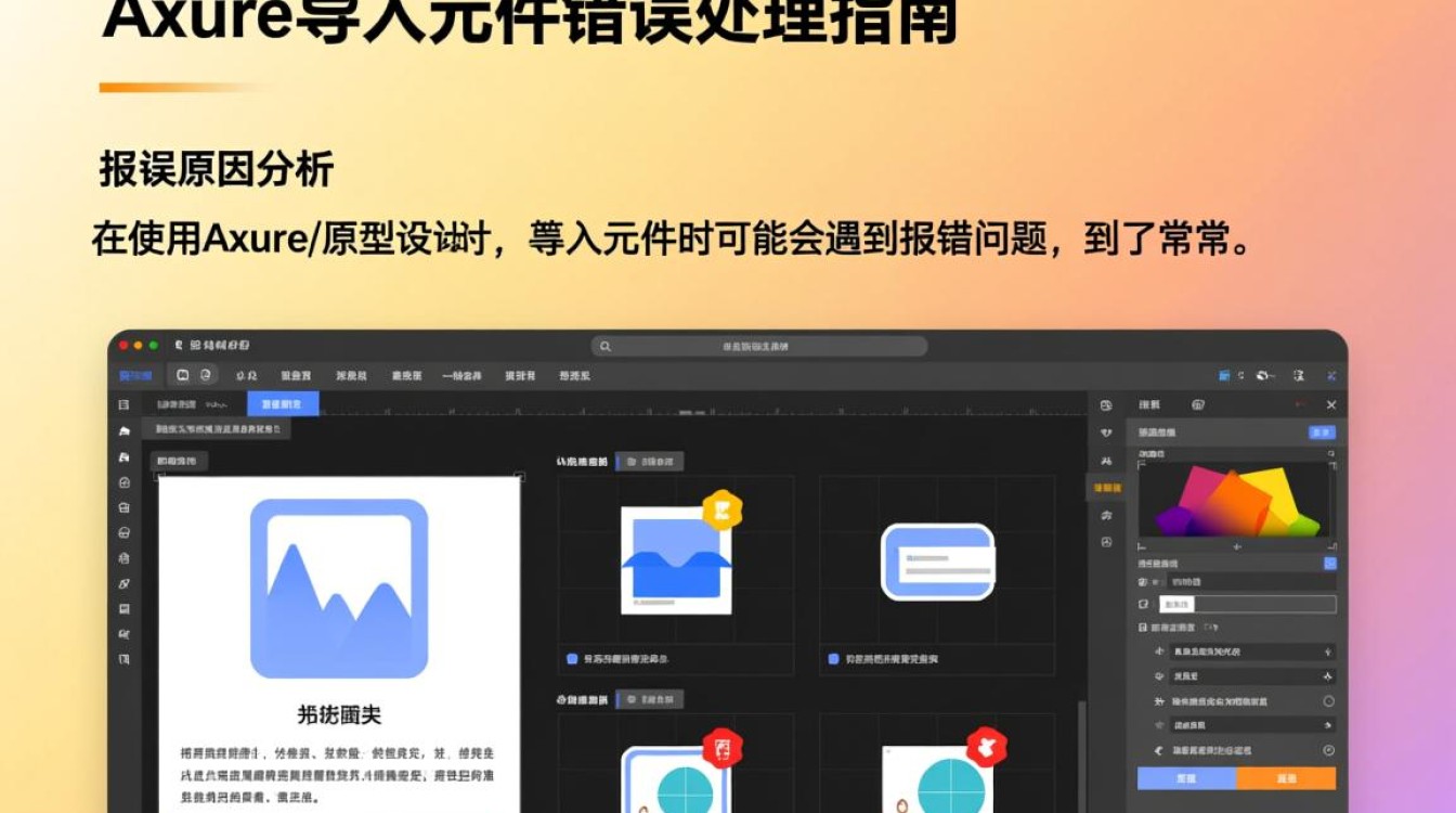Axure元件导入错误排查指南-图2