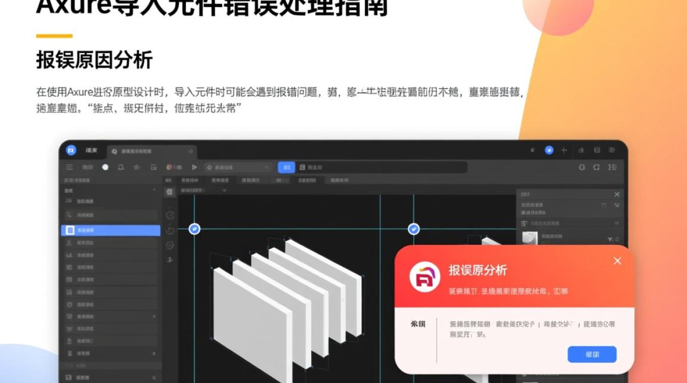 Axure元件导入错误排查指南-图1