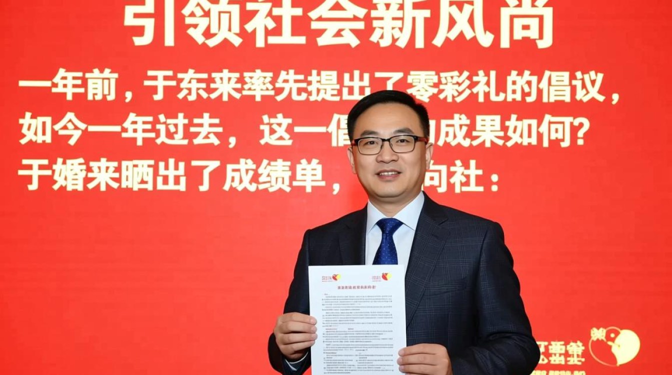 零彩礼倡导一周年，于东来公布彩礼改革成果-图1