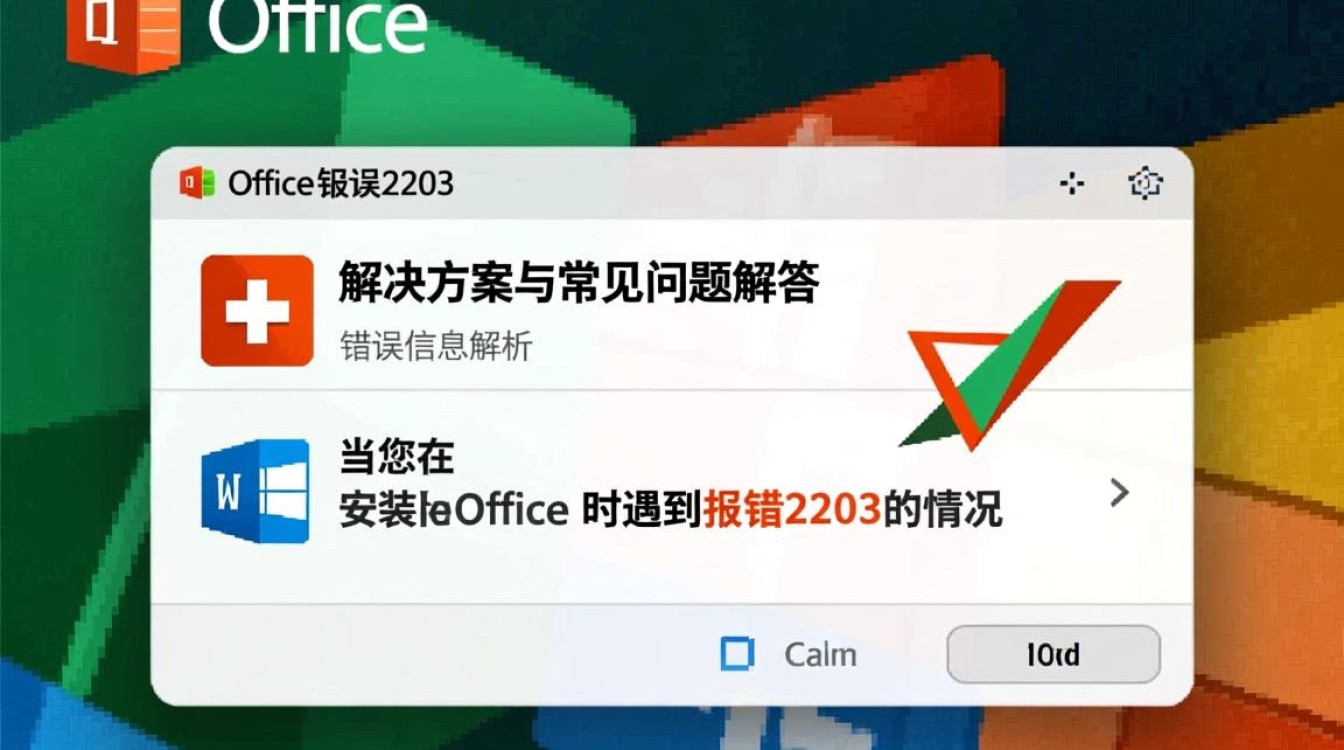 Office安装错误2203,解决方法与排查步骤-图1 Office安装错误2203,解决方法与排查步骤-图1