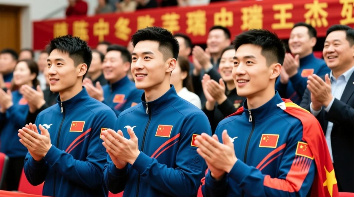 英雄凯旋，陈冬、陈中瑞、王杰荣归故里-图1