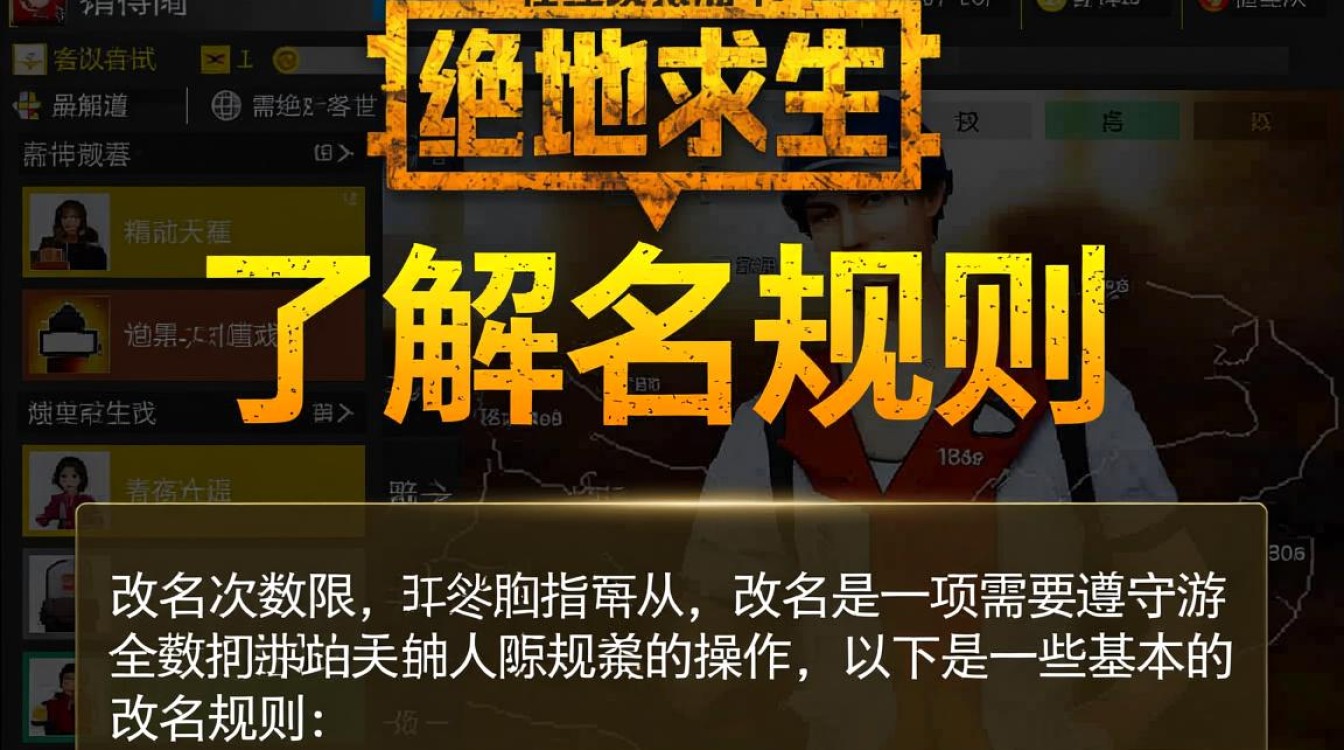 绝地求生改名攻略，轻松实现个性昵称-图3