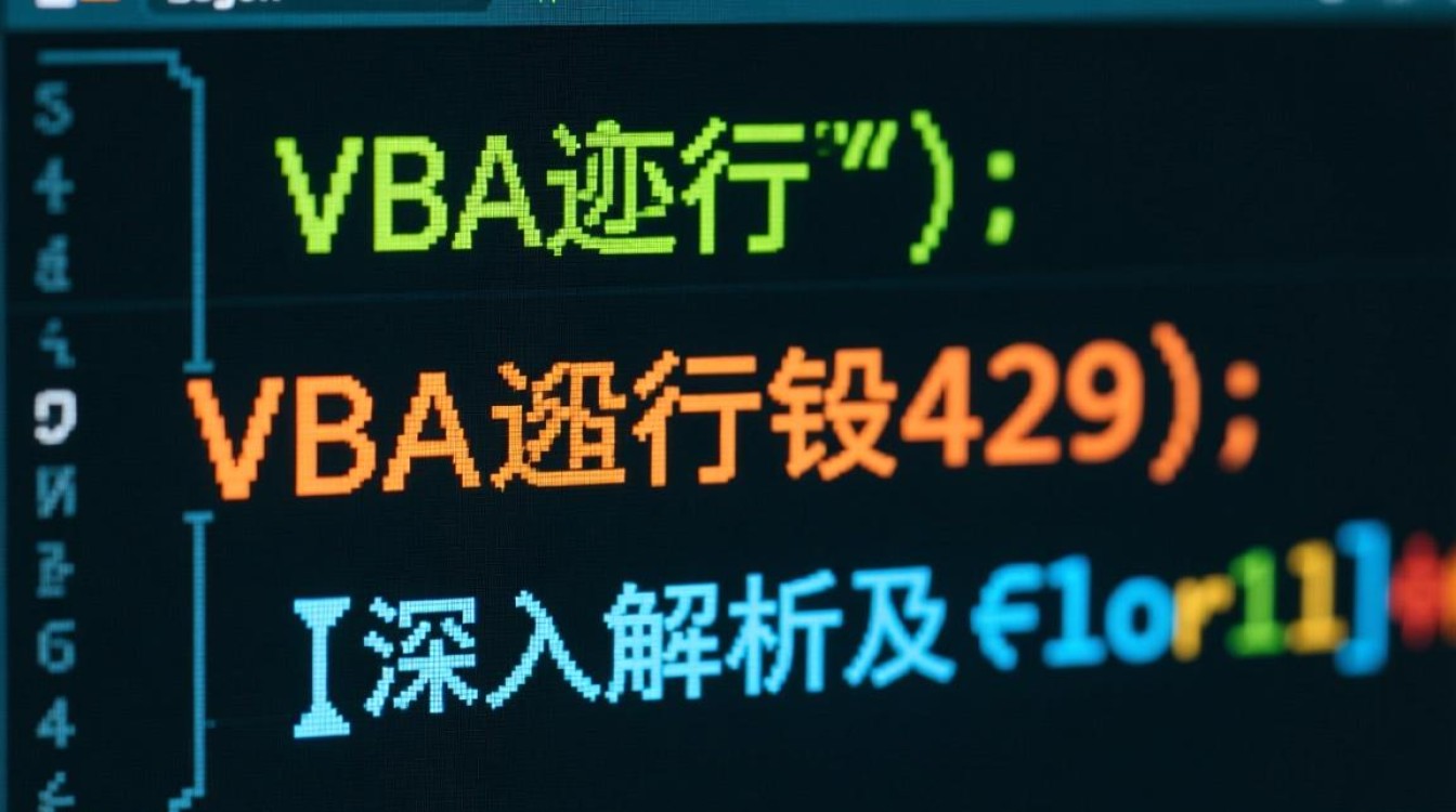 VBA运行错误429，解决方法及排查步骤-图1