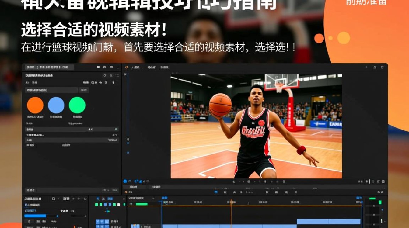 篮球视频剪辑技巧，打造精彩视觉盛宴-图2