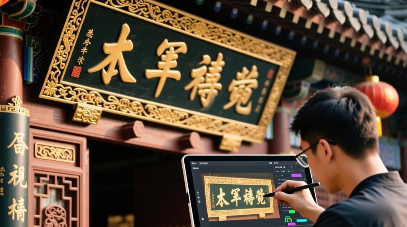 创意剪辑，牌匾变身精彩视频教程-图1