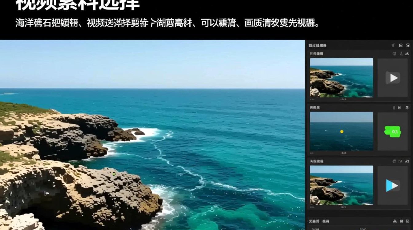 海洋礁石视频剪辑技巧解析-图2