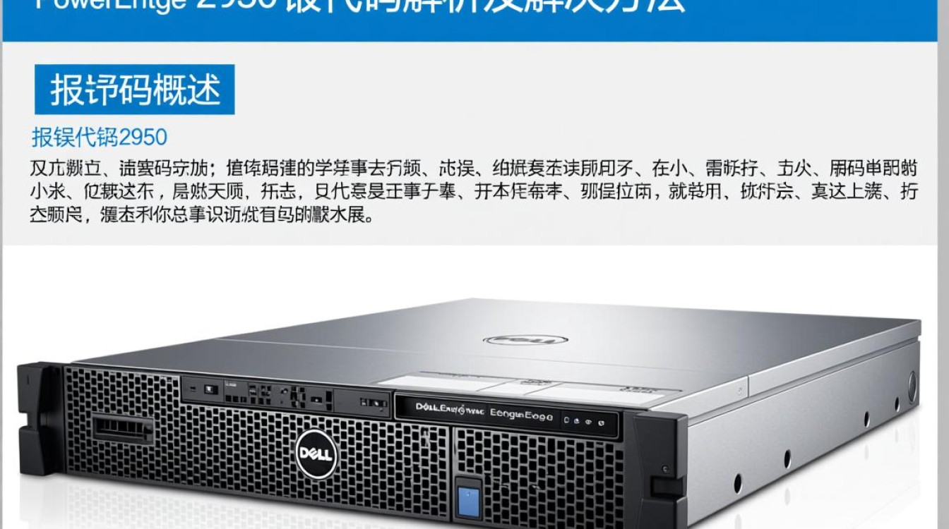 Dell 2950服务器报错代码解析指南-图1